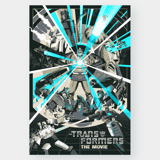 Transformers The Movie / Variant (Glow) —Mondo AP