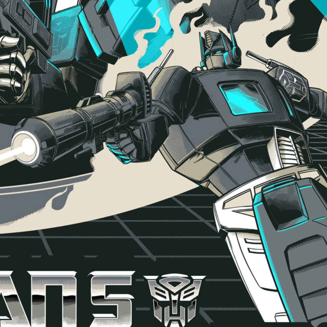 Transformers The Movie / Variant (Glow) —Mondo AP