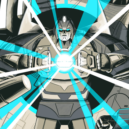 Transformers The Movie / Variant (Glow) —Mondo AP